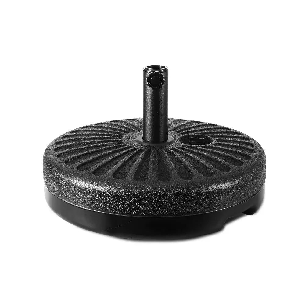 Instahut Outdoor Umbrella Base Stand Pole Pod Sand/Water Patio Cantilever Offset Summer Shield