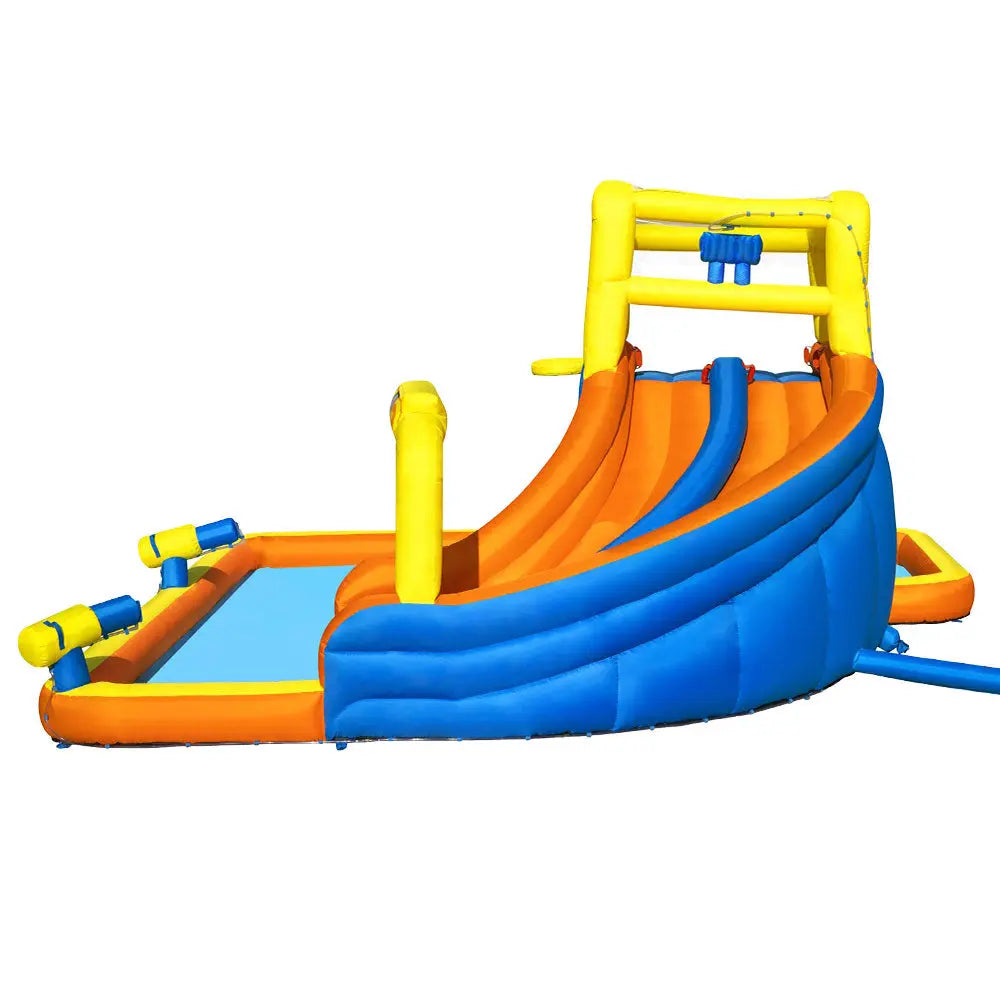 Bestway Inflatable Water Slide Jumping Castle Double Slides for Pool Playground Summer Shield