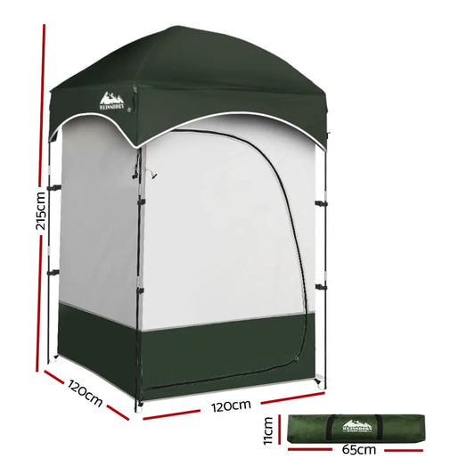 Weisshorn Shower Tent Outdoor Camping Portable Changing Room Toilet Ensuite Summer Shield