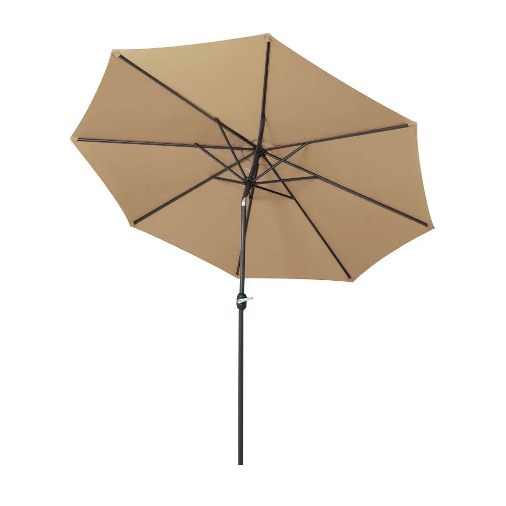 Instahut Outdoor Umbrella 3m Umbrellas Beach Garden Tilt Sun Patio Deck Pole UV Summer Shield