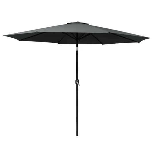 Instahut Outdoor Umbrella 3m Umbrellas Garden Beach Tilt Sun Patio Deck Pole UV Summer Shield