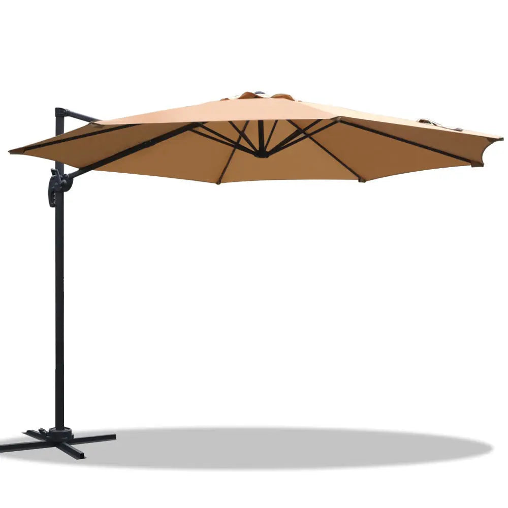 Instahut Roma Outdoor Umbrella - Beige Summer Shield