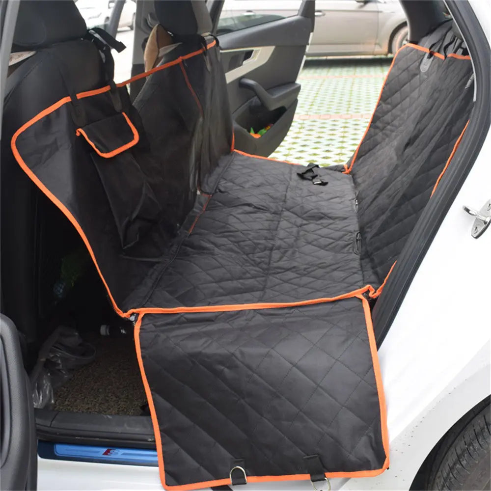 Premium Pet Back Car Seat Cover Hammock NonSlip Protector Zipper Mat Cat Dog Pet Summer Shield