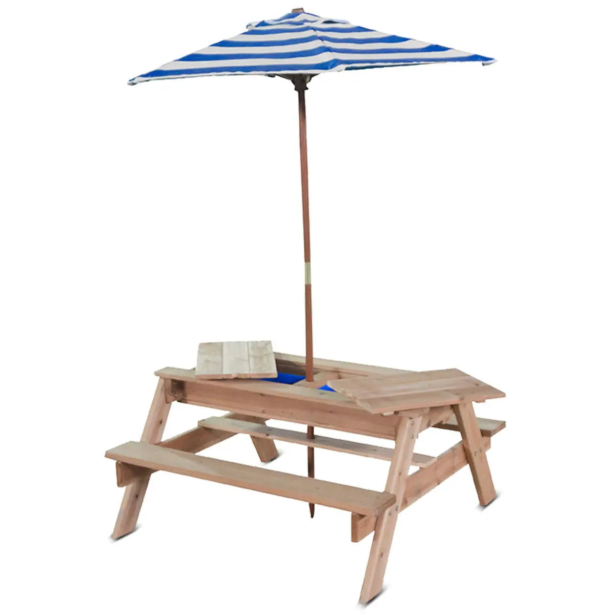 Lifespan Kids Sunrise Sand & Water Table with Umbrella Summer Shield