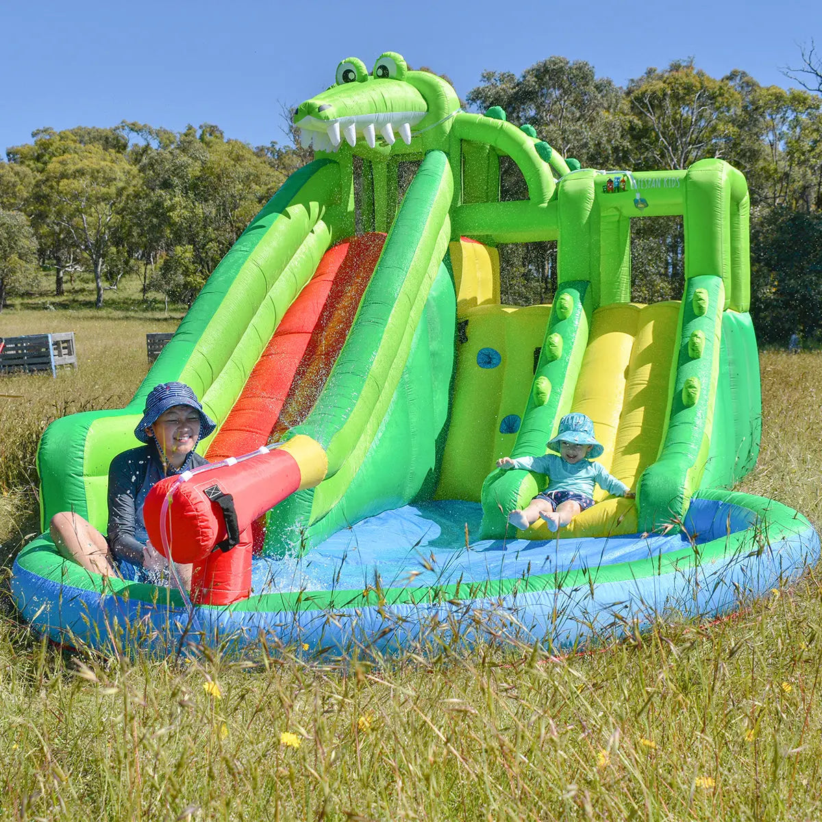 Lifespan Kids Crocadoo Slide & Splash Summer Shield