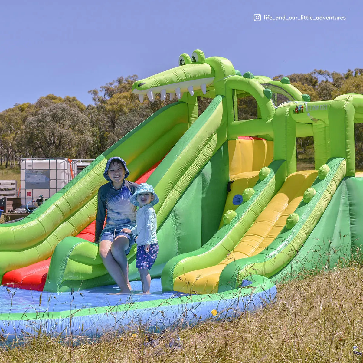 Lifespan Kids Crocadoo Slide & Splash Summer Shield