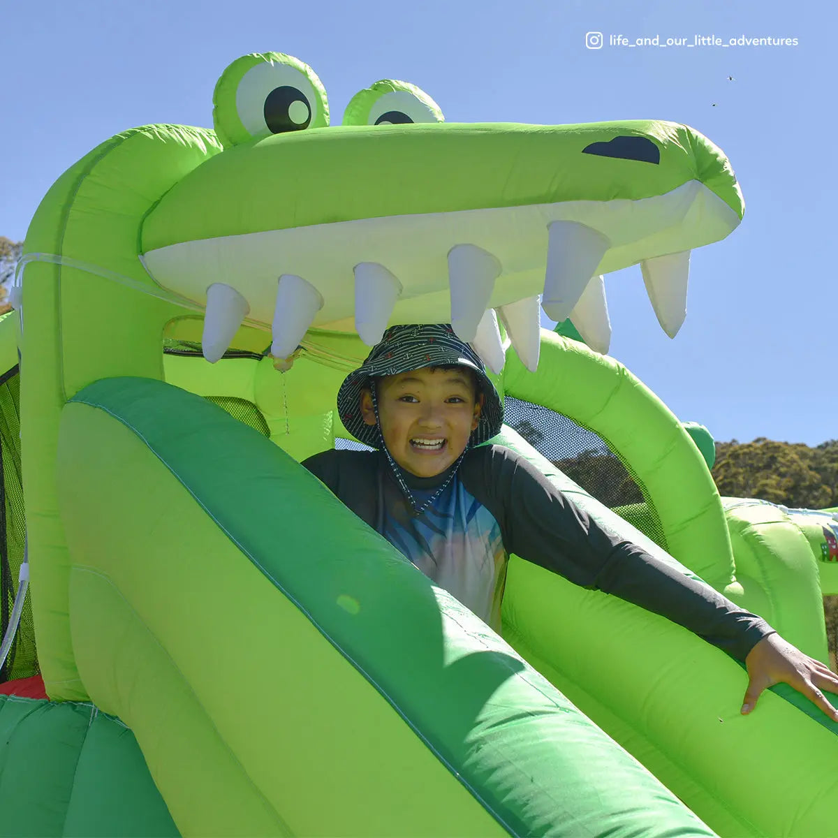 Lifespan Kids Crocadoo Slide & Splash Summer Shield