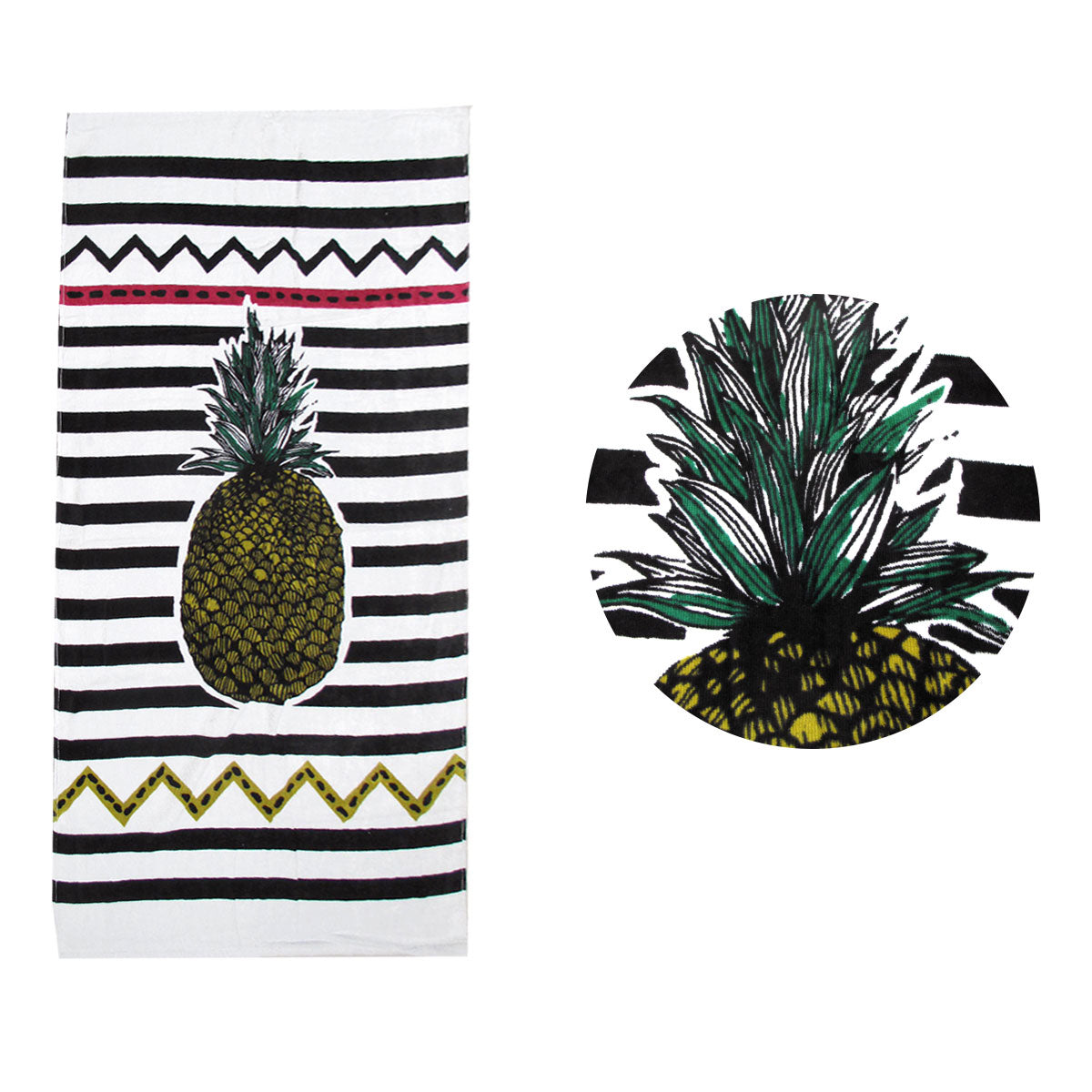 The Gaint Pineapple Cotton Beach Towel