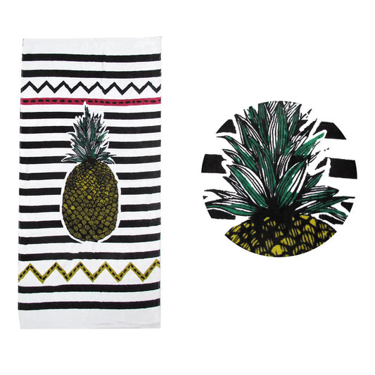 The Gaint Pineapple Cotton Beach Towel Summer Shield