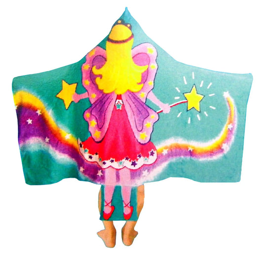 Kids Cotton Velour Beach Cape Fairy Summer Shield